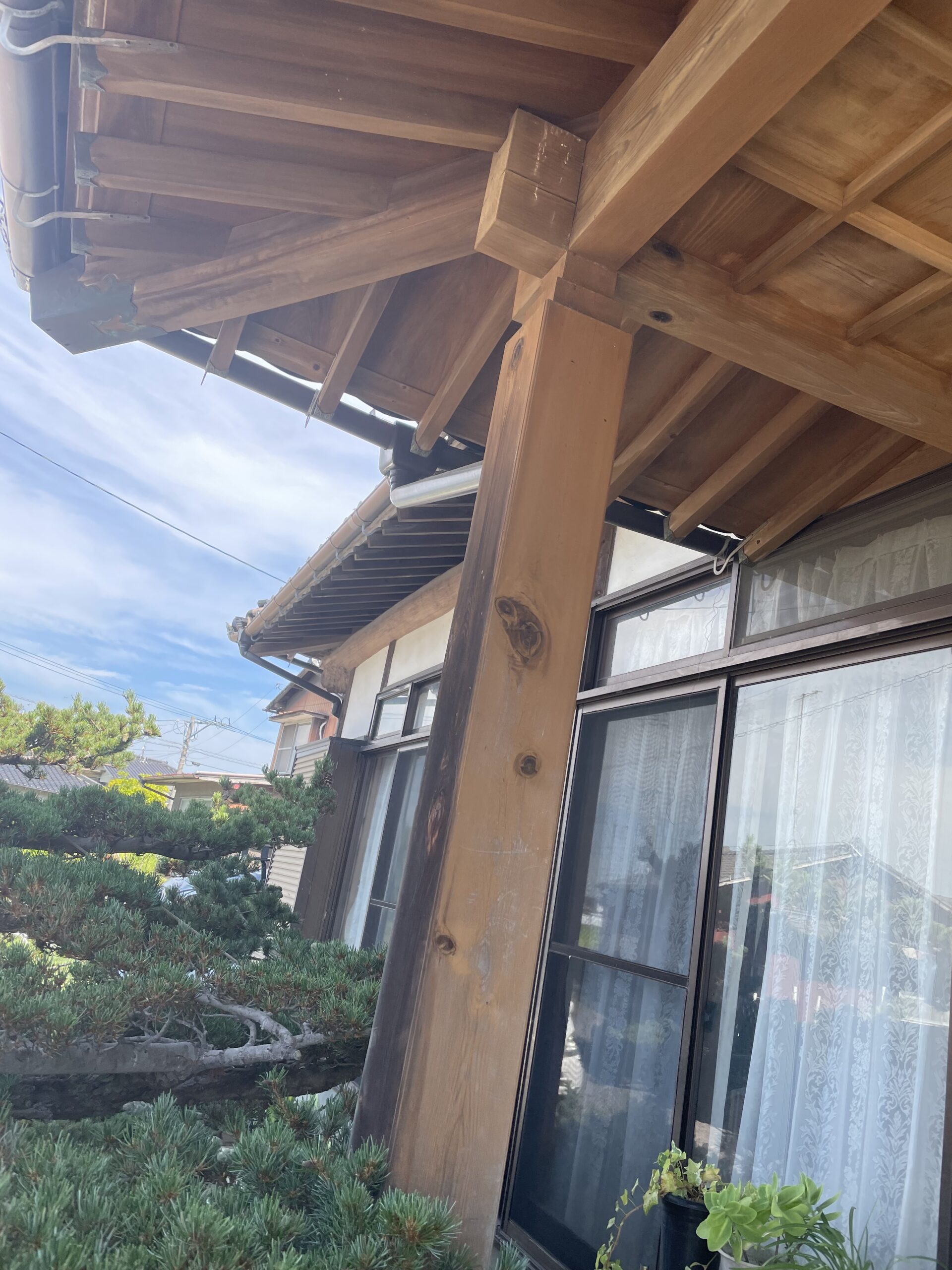 施工前の写真