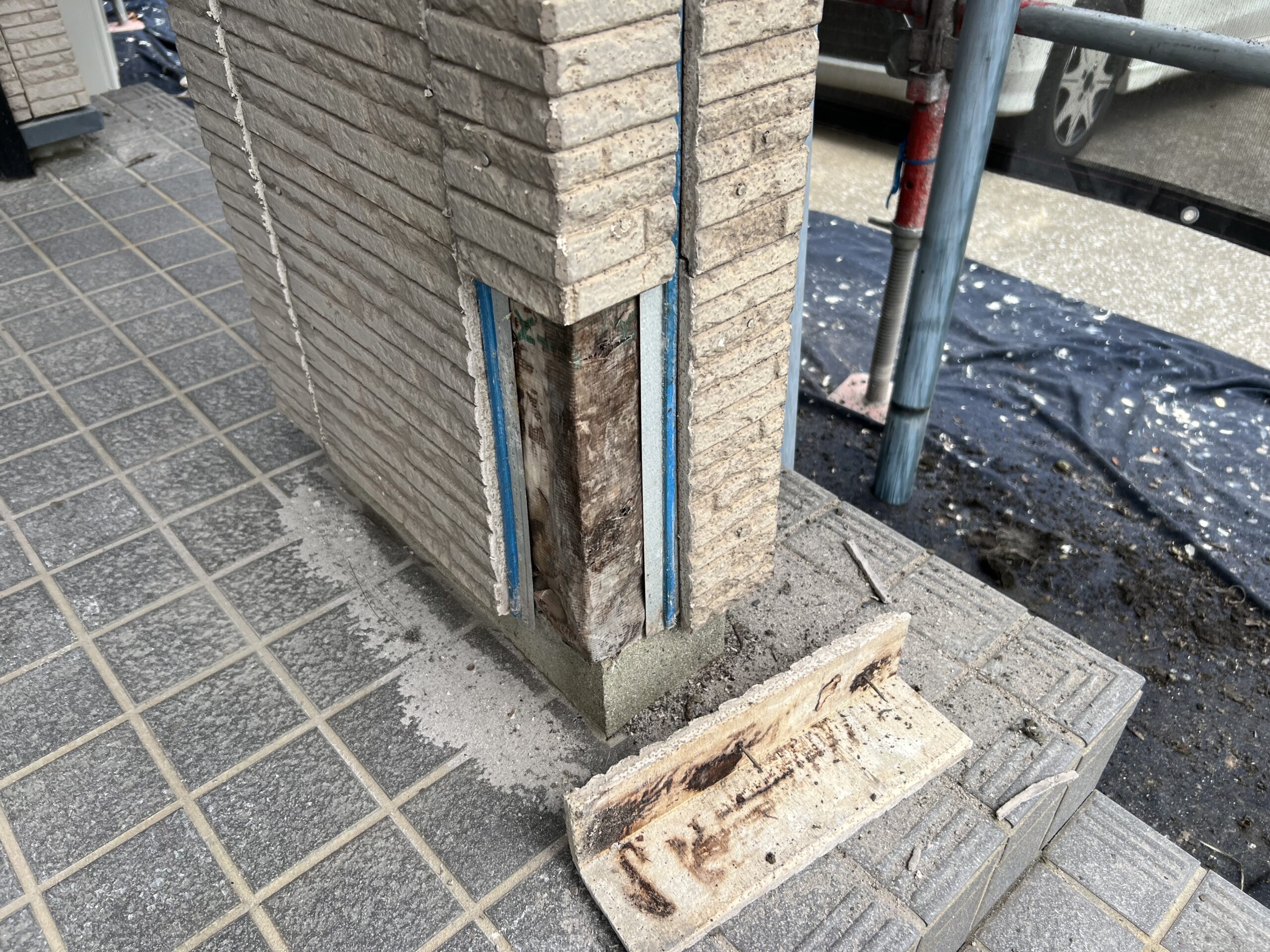 施工前の写真